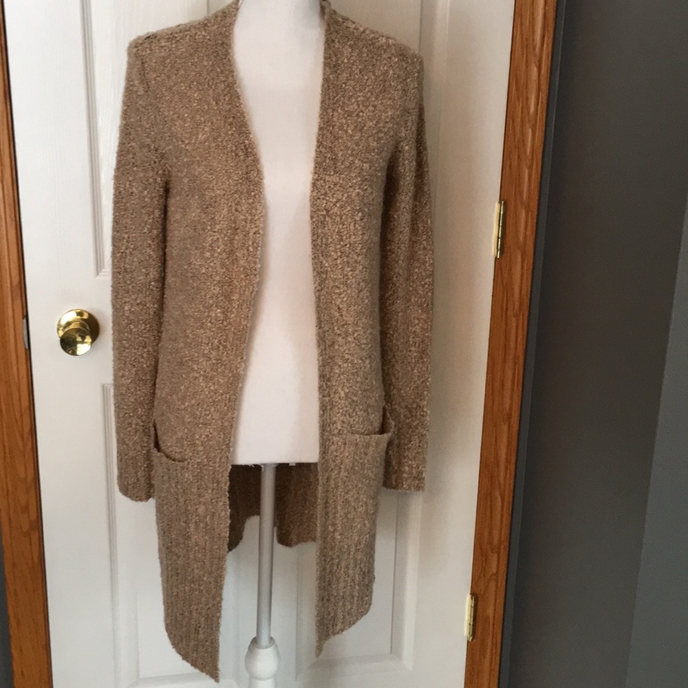 NWOT Charlotte Russe tan cardigan sweater size XS